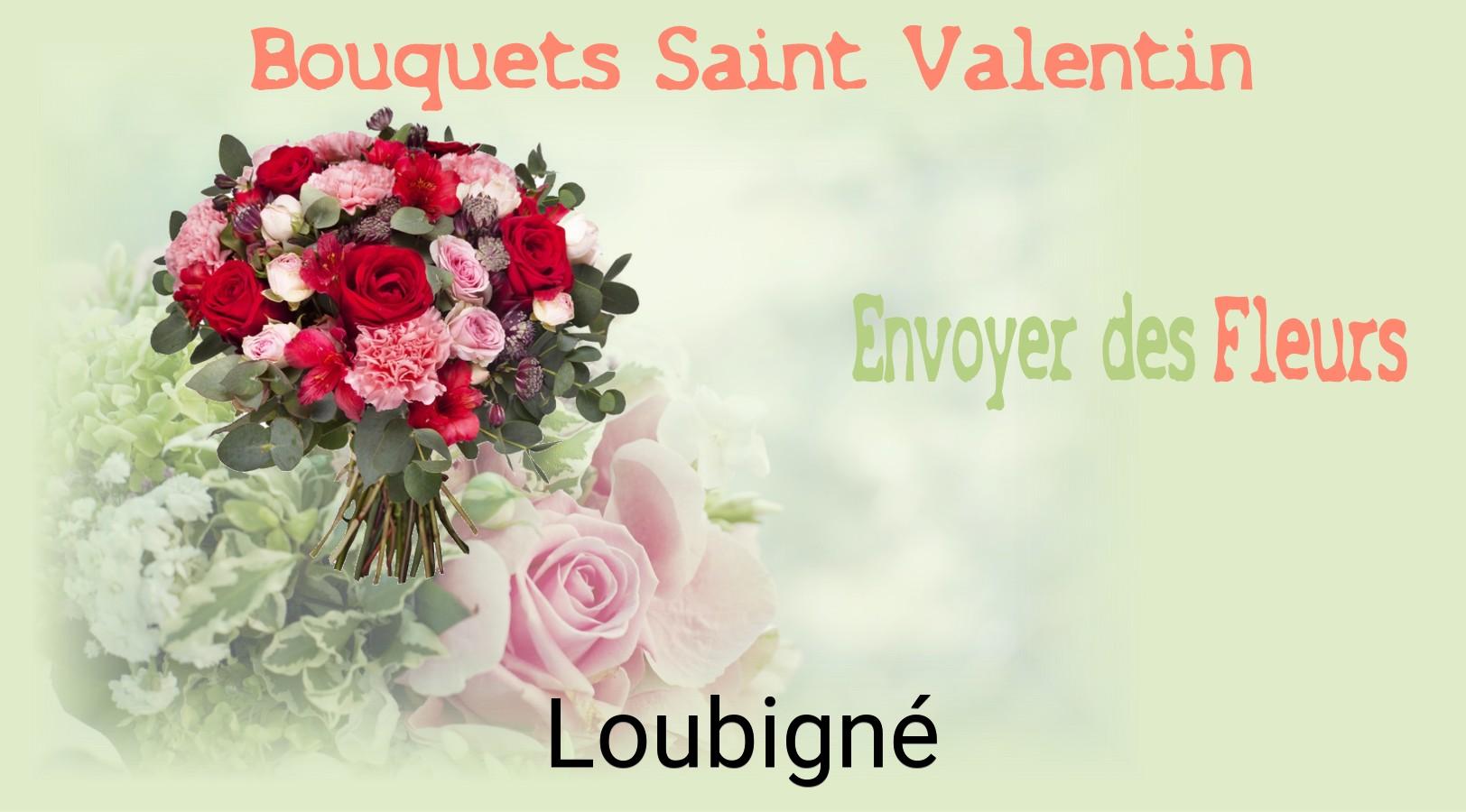 Roses de Saint-Valentin livrées à Loubigné